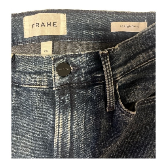 + Frame Le High Skinny Jeans Size 26 PA1 - Picture 5 of 5